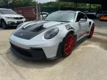 2023 Porsche 911 4.0 GT3 RS Coupe WEISSACH PACKAGE CLUB SPORT PACKAGE SPORT CHRONO BOSE SOUND MATRIX PDLS PLUS UK SPEC