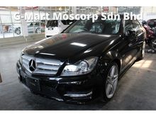 2012 Mercedes-Benz C200 CGI BE AVG (A) UNREG