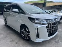 2022 Toyota Alphard 2.5 G S C Package NFL BSM DIM SUNROOF/MOONROOF
