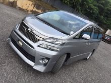 2013 Toyota Vellfire 2.4 Z SPEC MPV - FACELIFT *** MERDEKA PROMOTION ***