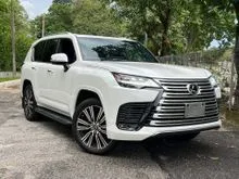 2022 Lexus LX 600 3.4 7-SEATER SUV READY STOCK NO ANY HIDDEN CHARGE TIPTOP CONDITION MARK LEVINSON SOUND REAR ENTERTAINMENT WELCOME TO VIEW CAR