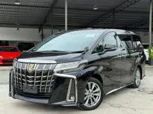 2021 Toyota Alphard 2.5 S TYPE GOLD II /SUNROOF/DIM/BSM/FREE 7 YEARS WARRANTY