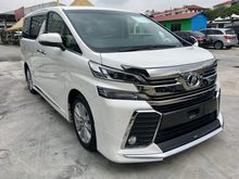 2015 Toyota Vellfire 2.5 Z Edition Modellista Kits UNREG JPN