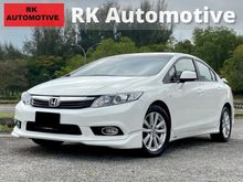 2013 Honda Civic 1.8 S i-VTEC (A) FB MODEL , 1 OWNER , 1 YEAR WARANTY