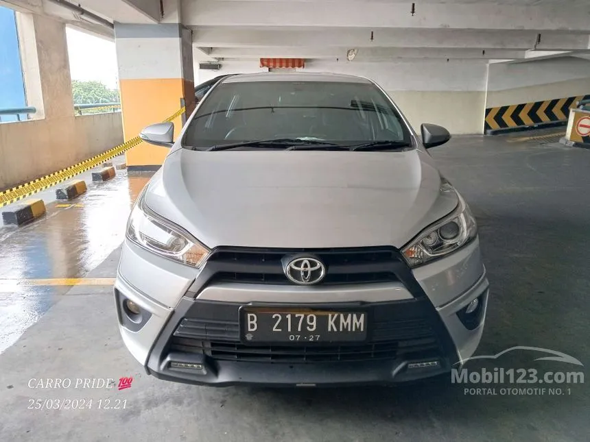 Jual Mobil Toyota Yaris 2016 TRD Sportivo 1.5 di DKI Jakarta Automatic Hatchback Silver Rp 165.000.000