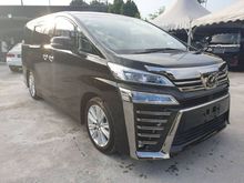 BESTDEAL VELLFIRE 2.5ZA NEWFACE 7SEATER (BELOWMARKET) - 5 YEARS WARRANTY