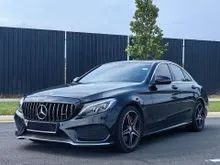 2016 Mercedes-Benz C250 2.0 AMG Line W205 Sunroof High Loan Senang Lulus