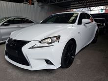 2015 Lexus IS250 2.5 F Sport V6 Sedan Sunroof Paddle Shift Push Start Keyless Xenon Light LED Daytime Running Light Reverse Camera Multi Func Steering
