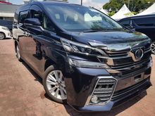 2016 Toyota Vellfire 2.5 ZA Edition UNREG 7 SEATER