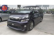 2013 Toyota Vellfire 2.4 Z Golden Eyes UNREG Free Warranty