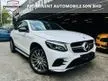 Used MERCEDES BENZ GLC250 coupe AMG WTY 2024 2021, CRYSTAL WHITE IN COLOUR, FULL LEATHER SEAT, ONE OF DATIN OWNER