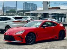 2022 Toyota GR86 2.4 RZ Coupe (M) - GRADE 5