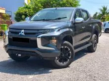 2020 Mitsubishi Triton 2.4 VGT Premium Updated Spec Dual Cab 4X4 Pickup / MILEAGE 54K ONLY / WARRANTY FREE / FULL LEATHER SEAT / REVERSE CAMERA