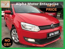 2014 Volkswagen Polo 1.6 (A) H/B NEW REG NUM BPM 9000 RAYA PROMOTION
