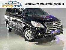 2016 Toyota Innova 2.0 G MPV / 7 Seater / Full Service Record / Credit Loan / Car King
