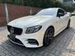 Recon 2018 MERCEDES BENZ E53 AMG COUPE 4MATIC 3.0 TURBOCHARGED FREE 5 YEARS WARRANTY
