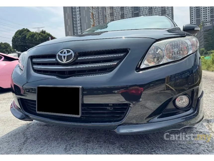 2010 Toyota Corolla Altis E Sporty Sedan
