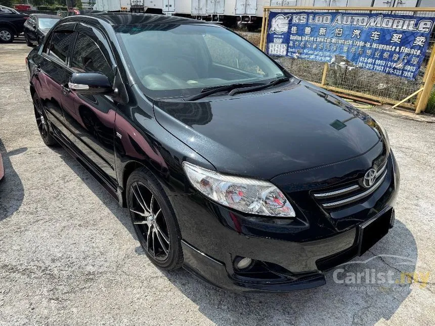 2010 Toyota Corolla Altis E Sporty Sedan