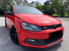 2012 Volkswagen Polo 1.4 GTi CBU LOCAL S/ROOF DVD R/CAMERA LIMITED EDITION WARRANTY