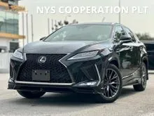2022 Lexus RX300 2.0 F Sport SUV Unregistered Call or WhatsApp for Best Offer Mark Levinson Sound System Reverse Camera SunRoof 6 Speed Auto Paddle Sh