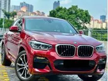 YEAR MADE 2021 BMW X4 2.0 XDRIVE30I M SPORT SUV ONE OWNER ORIGINAL LOW MILEAGE FULL SERVICE RECORD REVERSE CAMERA MSPORT BODYKIT KEYLESS ENTRY