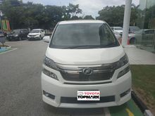 2012 Toyota Vellfire 3.5 V L Edition MPV