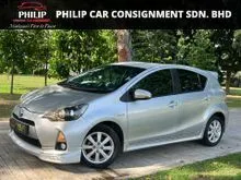2012 TOYOTA PRIUS C 1.5 HYBRID Tiptop Condition Masih Boleh Loan