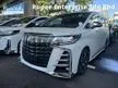Recon 2020 Toyota Alphard 2.5 SC New Facelift 3BA UNREGISTER Twin Sunroof 3LED Sequential Signal BSM DIM Spare Tires Apple Carplay 5Yrs Warranty Local AP