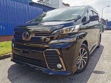 Super Offer Price - Unregistered - 2017 Toyota Vellfire 2.5 Golden Eyes Power Door Power Boot - High Loan - High Trade in Value