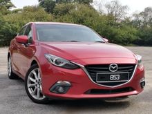 2015 Mazda 3 2.0 SKYACTIV-G PANAROMIC ROOF TIPTOP CONDITION