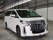 2020 Toyota Alphard 2.5 SC MILEAGE 6289KM SROOF DIM BSM HIGH SPEC UNREG 5YRS WARNTY JAPAN NEWFACELIFT