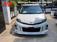 2013 Unreg Toyota Estima 2.4 Aeras Mileage 12,960km with Power Boot & Bodykit