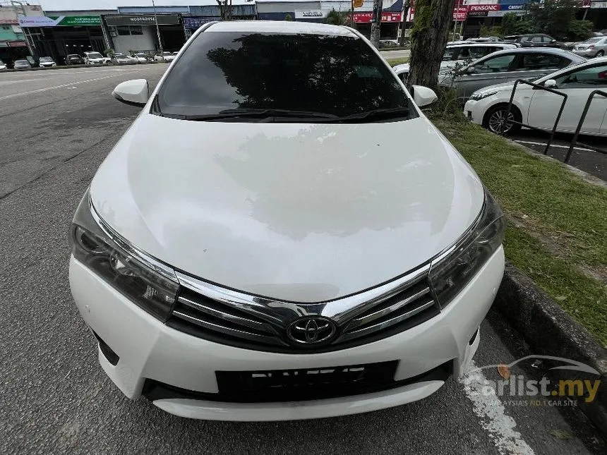 2014 Toyota Corolla Altis V Sedan