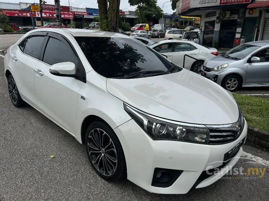 2014 Toyota Corolla Altis V Sedan