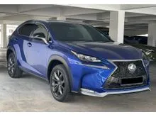 2015 Lexus NX 200t 2.0 F Sport SUV JAPAN SPEC AWD NX200 NX200T F-SPORT HIGH LOAN