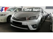 2014 Toyota Corolla Altis 2.0 G Sedan