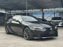 2022 Lexus IS 300 2.0 F Sport SUNROOF 360 CAMERA SEAT VENTILATION