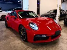 2020 Porsche 911 3.7 Turbo S Coupe PDLS+ Sport Chrono Package Free Warranty