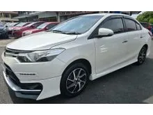 2017 TOYOTA VIOS 1.5 A (TRD) SPORTIVO NCP150R CVT (7E-AT) FACELIFT (AT) (SEDAN) (GOOD CONDITION) SUPER WHITE II (040) PLATE SABAH - 160,000KMS