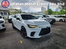 2023 Lexus RX 350 F Sport 2.4 Turbo Full Spec (Grade 5) Panoramic Roof 360 Camera HUD DIM Rear Auto Seat Memory Seat Power Boot Ambient Light RX350 F