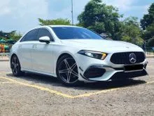 2019 Mercedes-Benz A200 1.3 AMG BODYKIT, 4 DOORS KEYLESS, PUSH START, ELECTRIC SEAT, MEMORY SEAT, CONTINENTEL UC6 18-iNCH TYERS