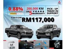 2020 Mitsubishi Triton 2.4 VGT Premium Pickup Truck