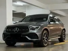 2021 MERCEDES-BENZ GLC300 2.0 4MATIC AMG COUPE (A) FULL SERVICE C&C 72K KM/FREE WARRANTY/SUNROOF/360 CAMERA/POWER BOOT/PADDLE SHIFT/MEMORY SEAT