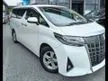Recon (Ready Stock) 2018 Toyota Alphard 2.5 G X MPV White 8 Seater