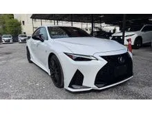 2023 Lexus IS 300 2.0 F Sport Mode Black 3 // GRADE 5A // MILEAGE 13K KM
