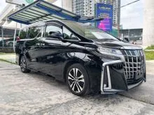 2021 Toyota Alphard 2.5 G SC MPV DIM BSM LOW MILEAGE UNREG