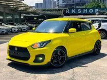 [27976KM]SUZUKI SWIFT SPORT 1.4(M) TURBO BASE -MOMO STE,ADVAN RACING TC-4 SPORT RIM,KAKIMOTOR EXHAUST GT-BOX 06&S,CUSCO SPORT S ADJUSTABLE&UPPER MOUNT