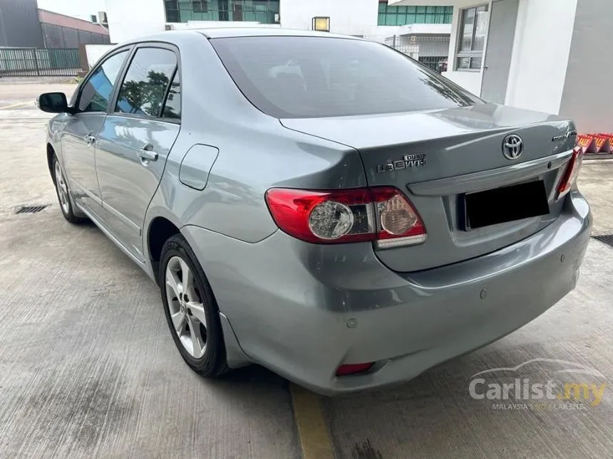 2012 Toyota Corolla Altis E Sedan