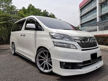 2013 Toyota Vellfire 3.5 VL Edition MPV 360 CAMERA (TRUE YEAR MADE)(FACELIFT)