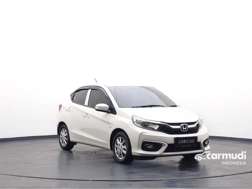 Jual Mobil Honda Brio 2021 Satya E 1.2 di Jawa Barat Automatic Hatchback Putih Rp 148.000.000